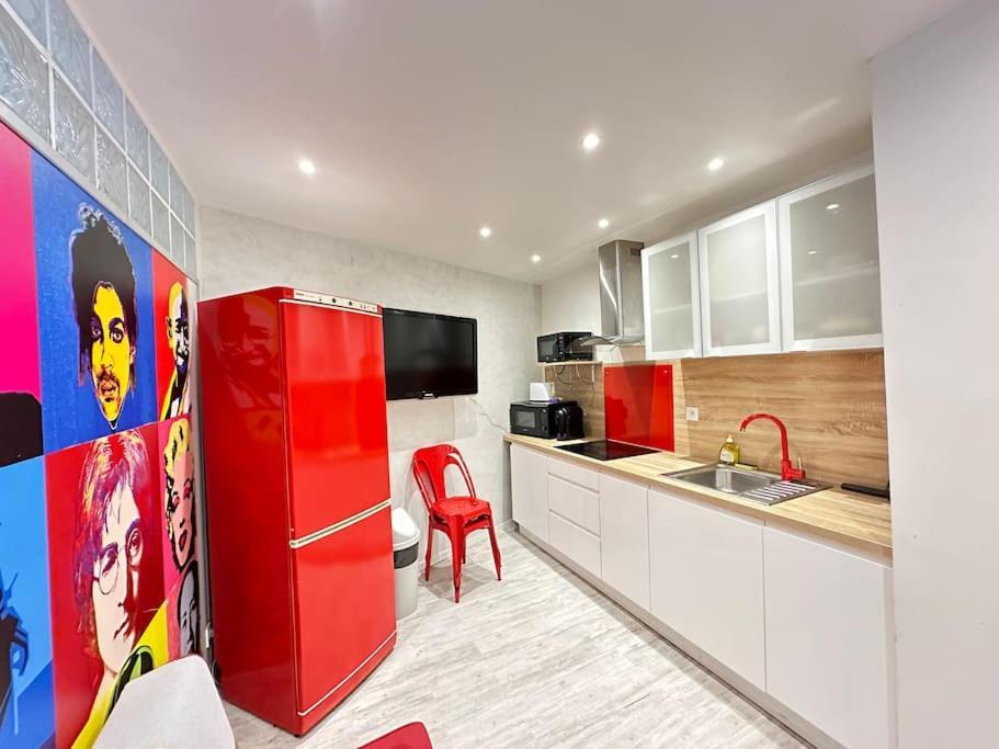 Appartement Avec 4 Chambres Doubles - Proche De La Mer, Des Transports Et De La Promenade Des Anglais 尼斯 外观 照片