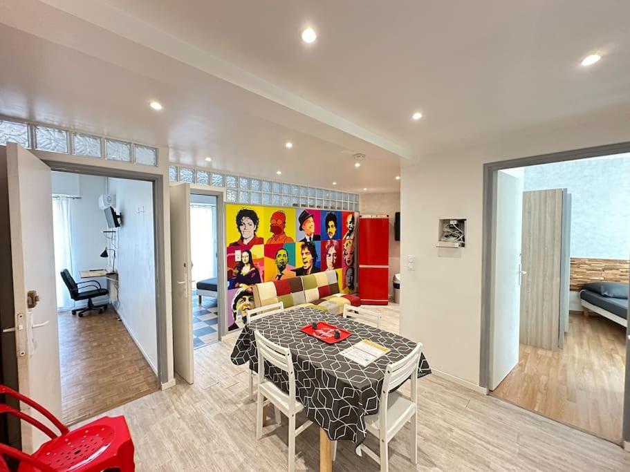 Appartement Avec 4 Chambres Doubles - Proche De La Mer, Des Transports Et De La Promenade Des Anglais 尼斯 外观 照片