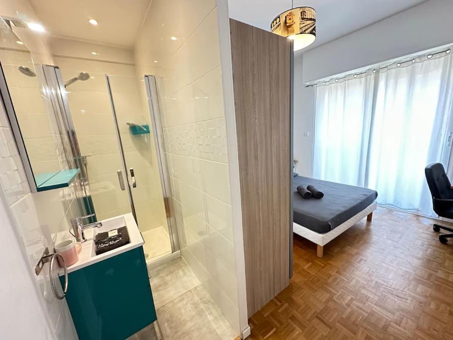 Appartement Avec 4 Chambres Doubles - Proche De La Mer, Des Transports Et De La Promenade Des Anglais 尼斯 外观 照片
