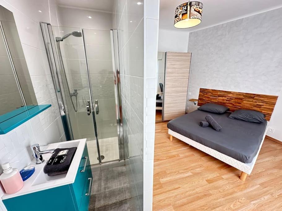 Appartement Avec 4 Chambres Doubles - Proche De La Mer, Des Transports Et De La Promenade Des Anglais 尼斯 外观 照片