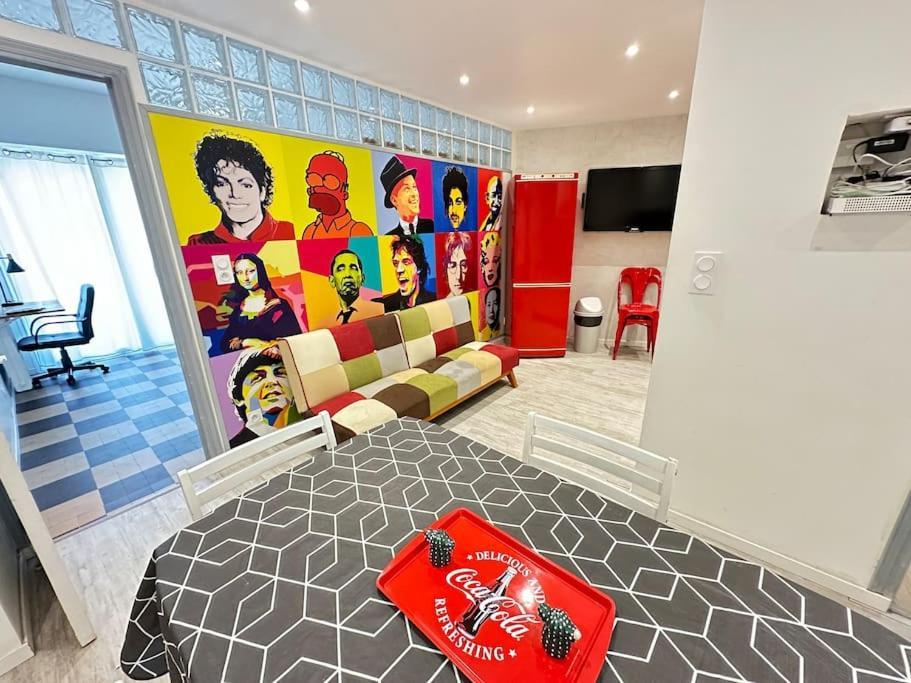 Appartement Avec 4 Chambres Doubles - Proche De La Mer, Des Transports Et De La Promenade Des Anglais 尼斯 外观 照片