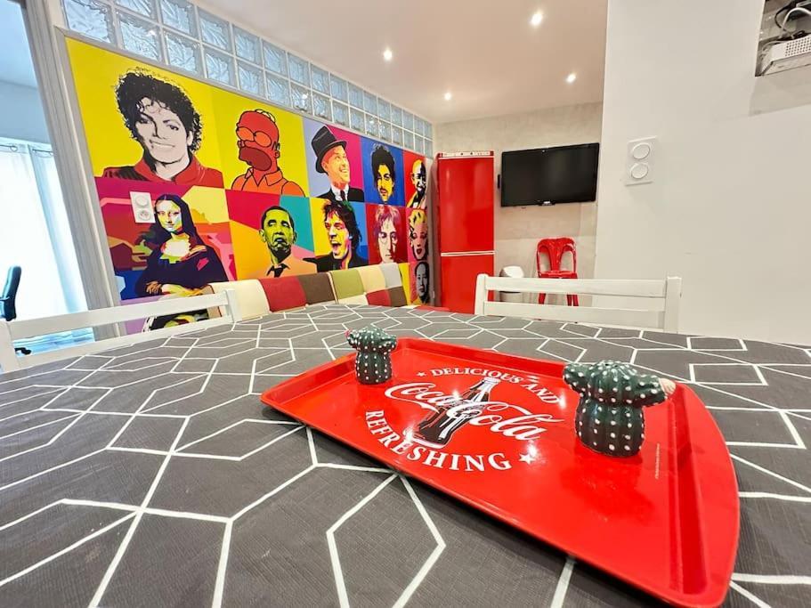 Appartement Avec 4 Chambres Doubles - Proche De La Mer, Des Transports Et De La Promenade Des Anglais 尼斯 外观 照片